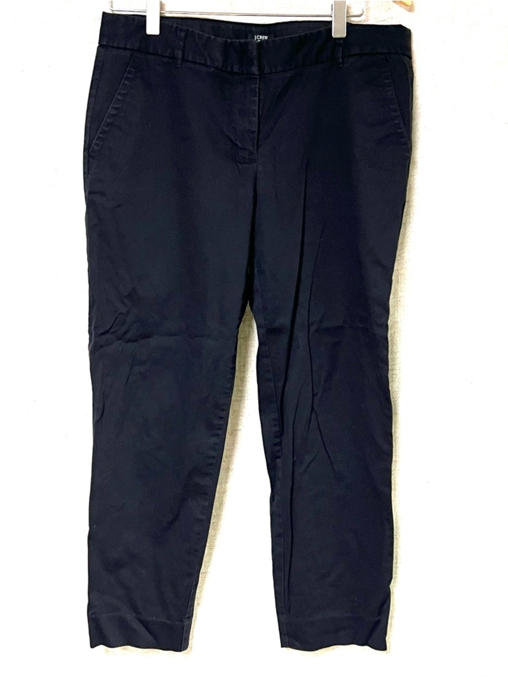 J. Crew black Straight-Leg Capri